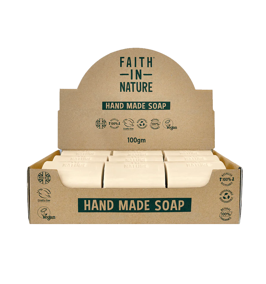 Box of 18 Unwrapped Hemp Soaps