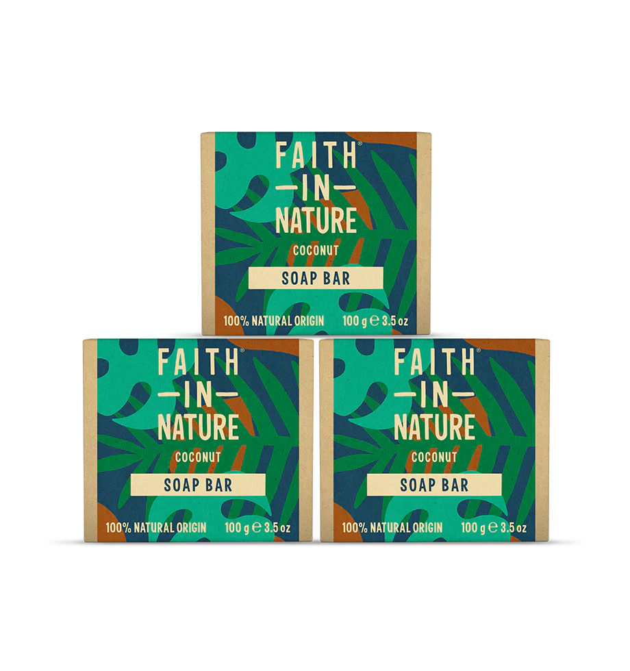 3 x Coconut Soap Bars
