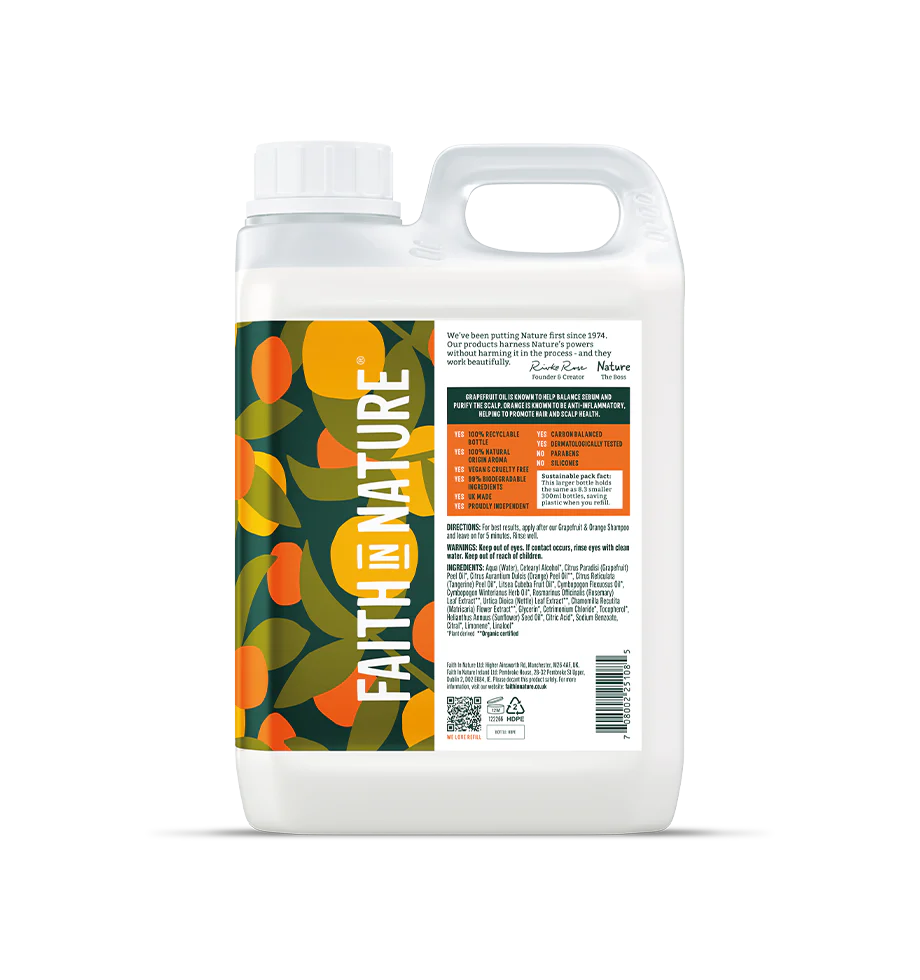 Grapefruit & Orange Conditioner - 2.5L