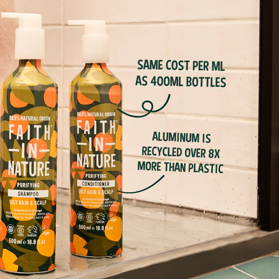 Grapefruit & Orange Conditioner - 500ml Aluminium - Image 3