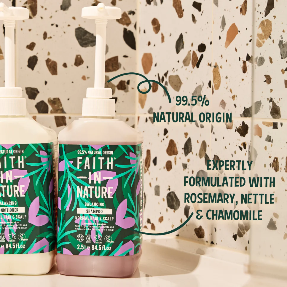 Lavender & Geranium Shampoo - 2.5L - Image 3