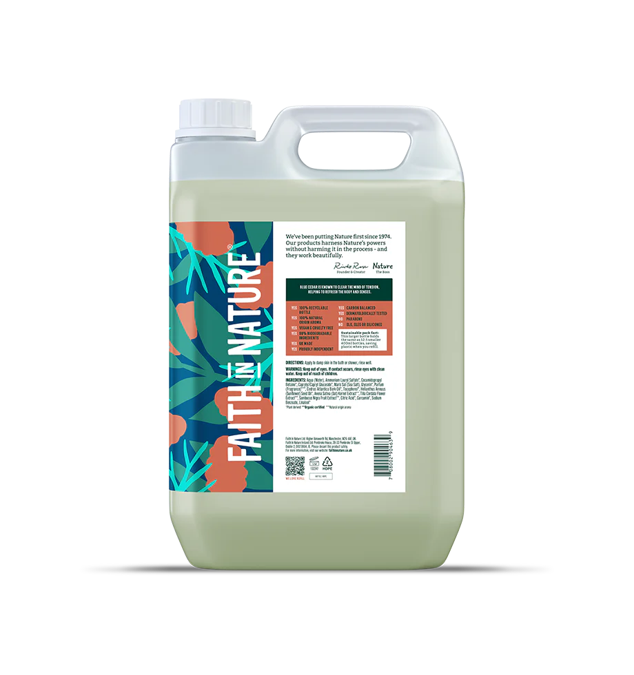 Blue Cedar Body Wash - 5L