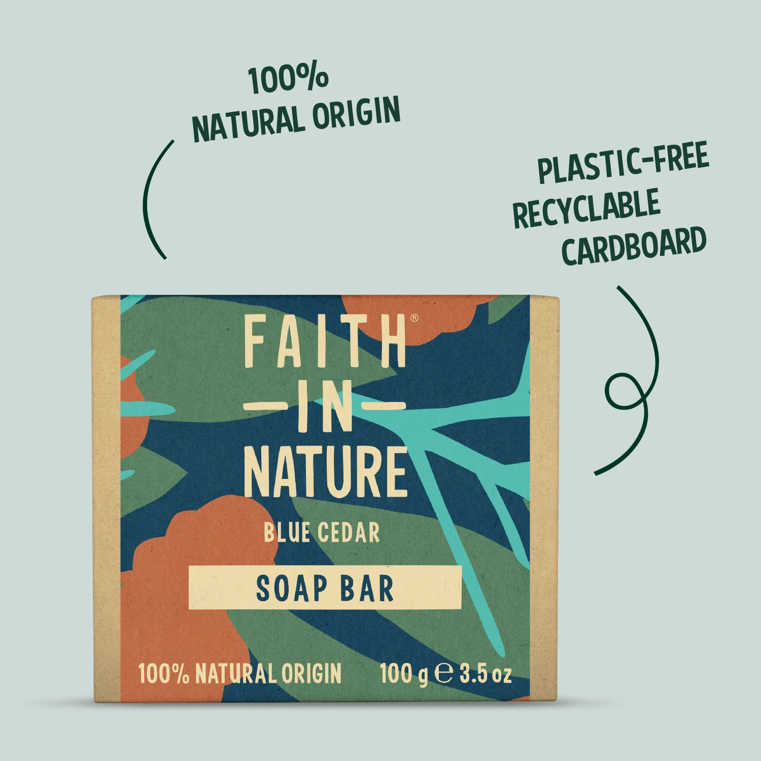 Blue Cedar Soap Bar - Image 3