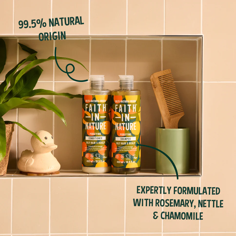 Grapefruit & Orange Shampoo & Conditioner Set - Image 3