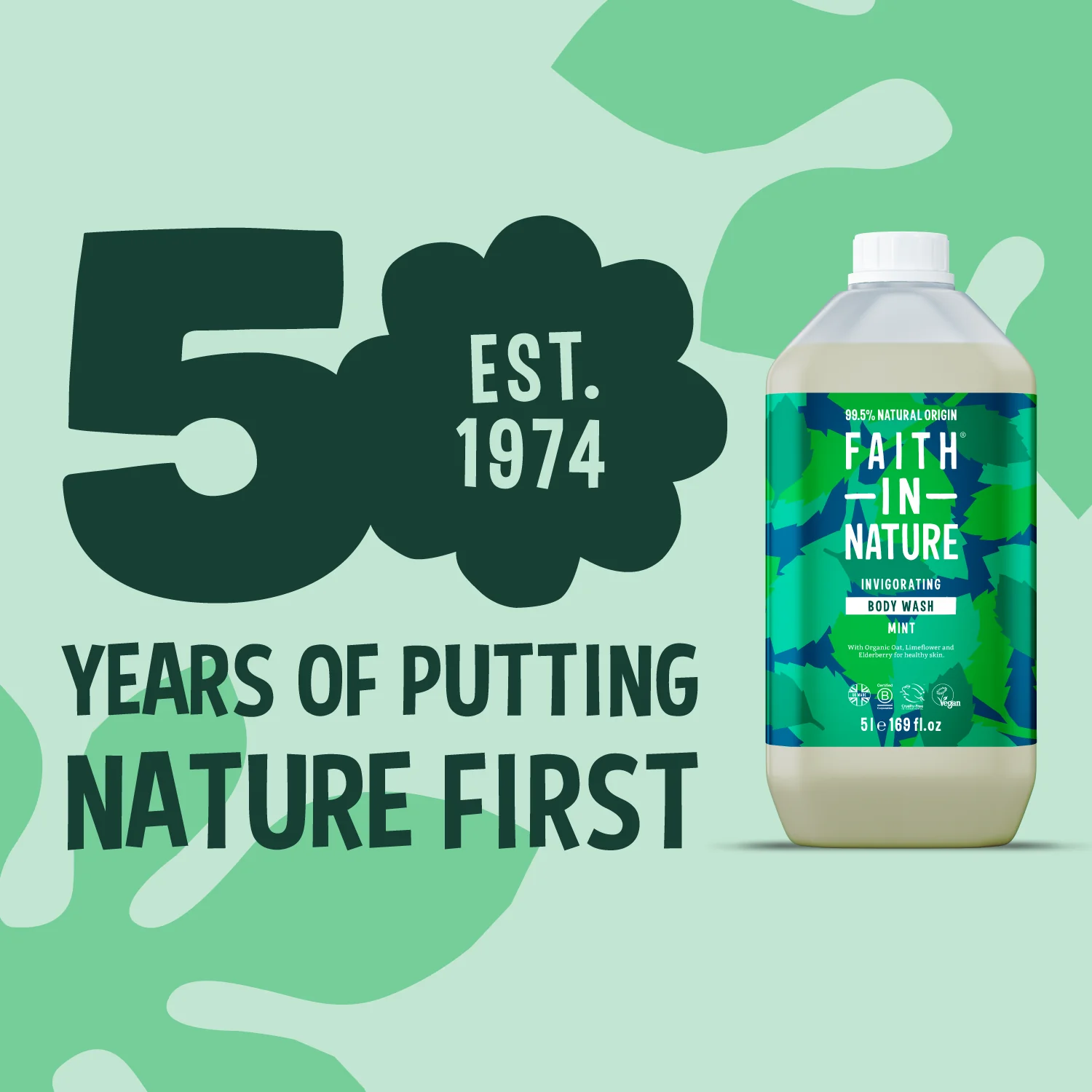 Mint Body Wash - 5L - Image 2