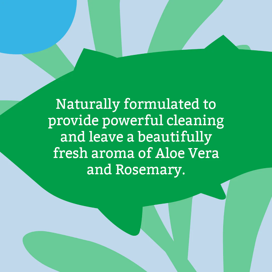 Aloe Vera & Rosemary Laundry Liquid - 1L - Image 5
