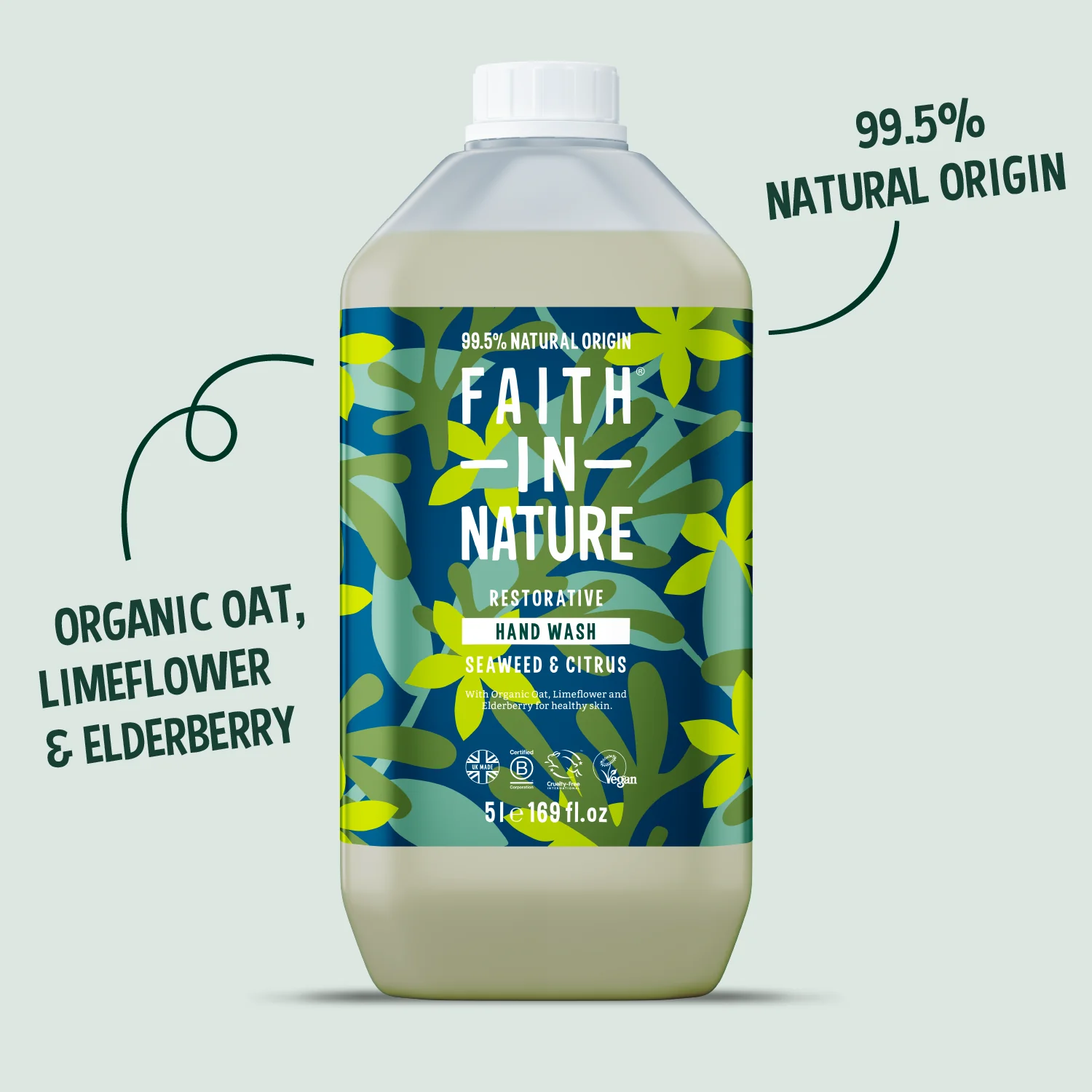 Seaweed & Citrus Hand Wash - 5L - Image 3