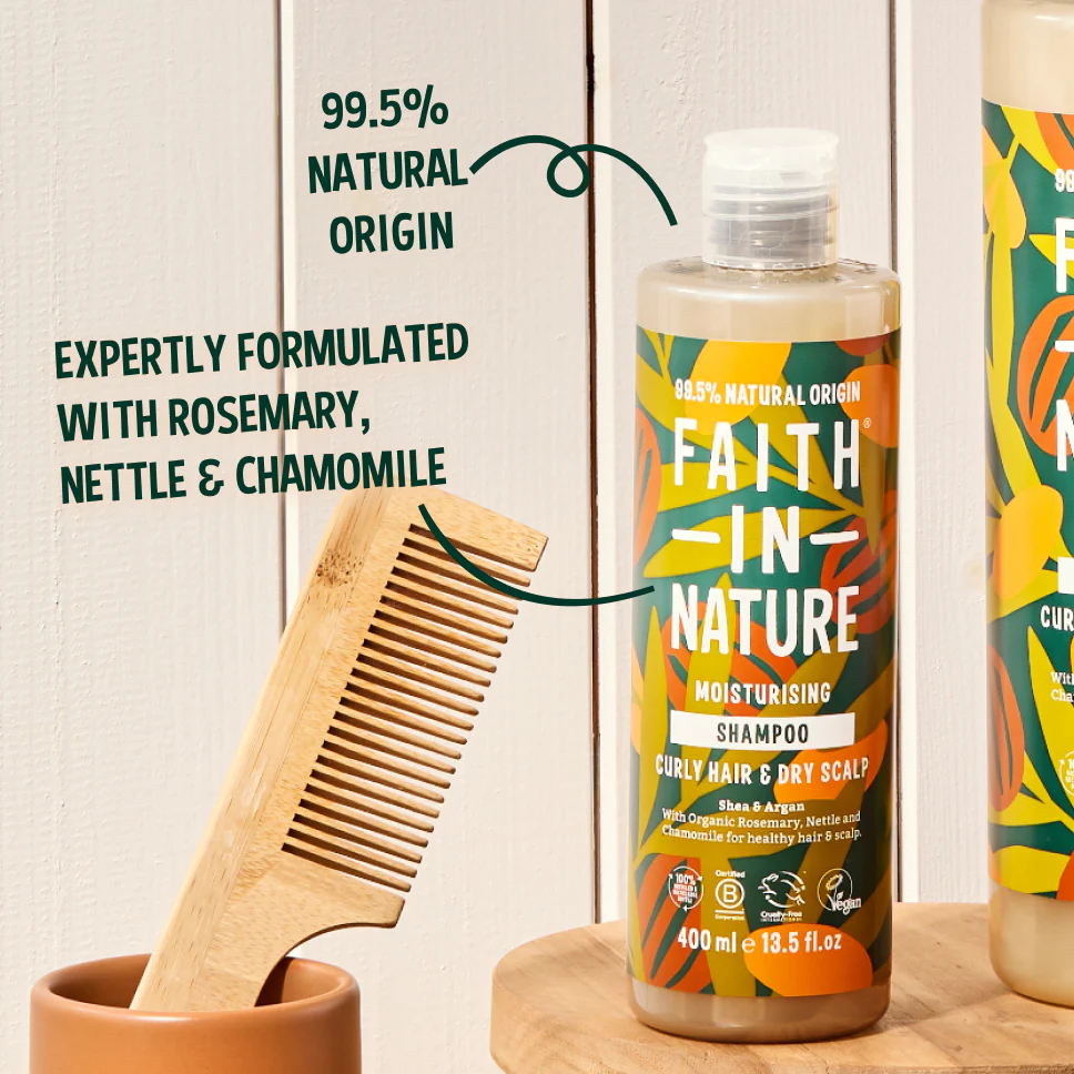 Shea & Argan Shampoo - 400ml - Image 3