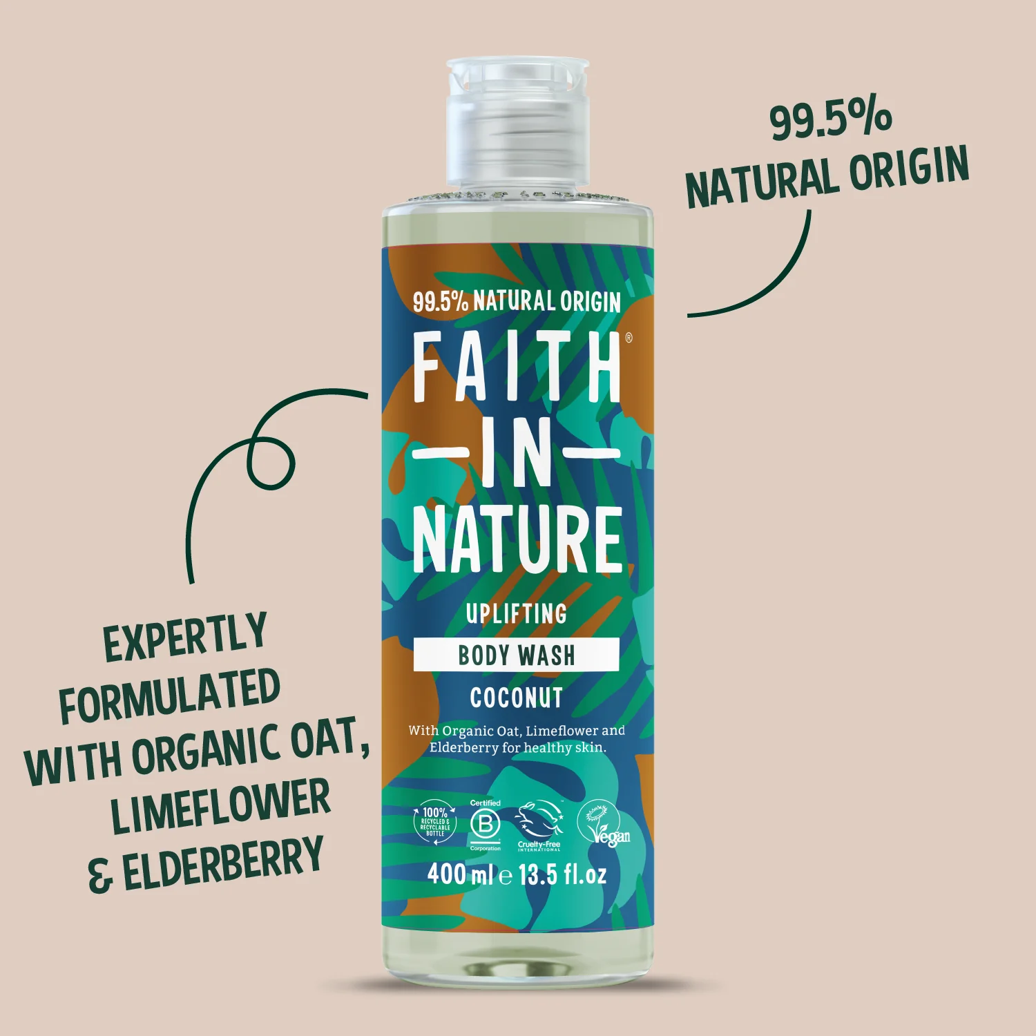 Coconut Body Wash - 400ml - Image 3