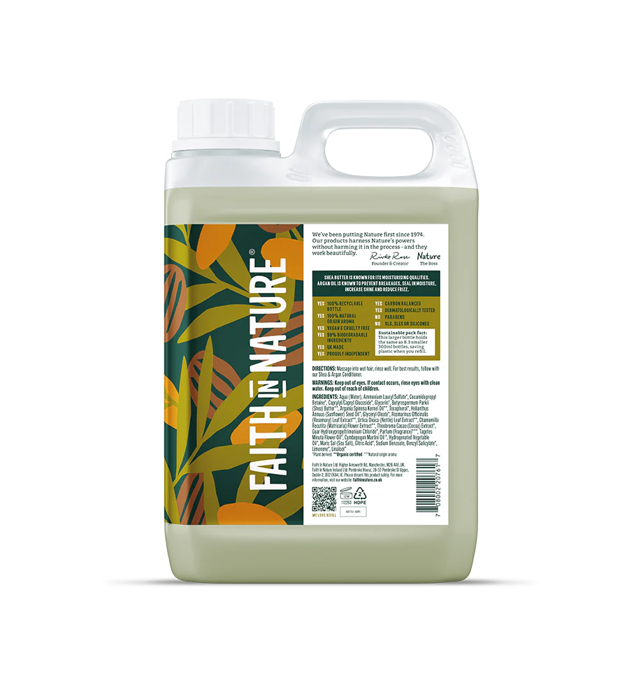 Shea & Argan Shampoo - 2.5L